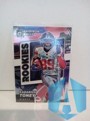 2021 Donruss Optic Gridiron Kings Rookies Kadarius Toney #RGK-KTO White RC CHIEFS